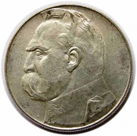 Obrazek dla: 10 złotych 1936 Józef Piłsudski II RP Warszawa