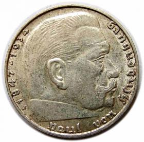 Obrazek dla: 2 marki 1938 J Niemcy Hamburg