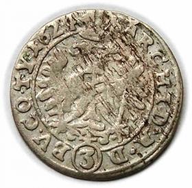 Obrazek 2 dla: 3 krajcary 1624 Ferdynand II Habsburg Nysa