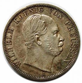 Obrazek dla: Talar 1866 Wilhelm I Hohenzollern Prusy Berlin