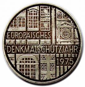 Obrazek dla: 5 marek 1975 F Europejski Rok Dziedzictwo Architektonicznego Stuttgart Niemcy