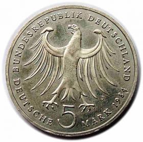 Obrazek 2 dla: 5 marek 1984 J Felix Mendelssohn Bartholdy Hamburg Niemcy