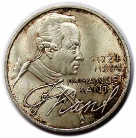 Obrazek dla: 5 marek 1974 D Immanuel Kant Monachium Niemcy
