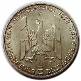 Obrazek 2 dla: 5 marek 1978 D Gustaw Stresemann Monachium Niemcy