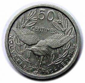 Obrazek dla: 50 centimes 1949 Nowa Kaledonia