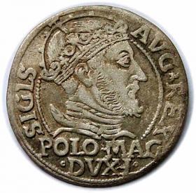 Obrazek dla: Grosz litewski na stopę polską 1547 Zygmunt II August Wilno