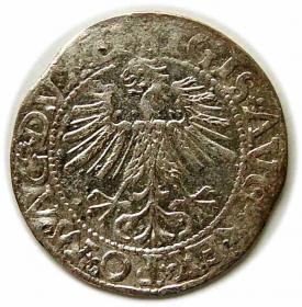 Obrazek 2 dla: Półgrosz 1562 Zygmunt II August Wilno