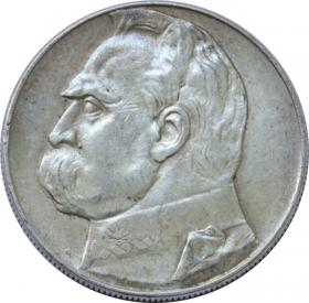 Obrazek dla: 10 złotych 1936 Józef Piłsudski II RP Warszawa