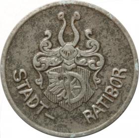 Obrazek 2 dla: 50 fenigów 1918 Racibórz / Ratibor