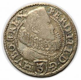 Obrazek dla: 3 krajcary 1629 Ferdynand III Habsburg Kłodzko