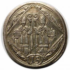 Obrazek dla: 15 krajcarów 1694 Jan Ernst von Thun Salzburg
