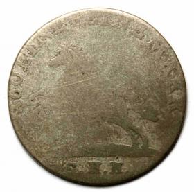 Obrazek 2 dla: 3 grosze maryjne 1817 Jerzy III Hanowerski Hanower