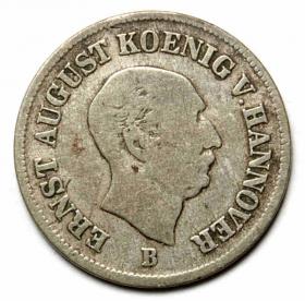 Obrazek dla: 1/12 talara 1845 Ernest August V Hanowerski Hanower