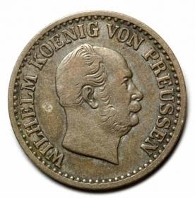 Obrazek dla: 1 silber groschen 1870 Wilhelm I Hohenzollern Niemcy Berlin