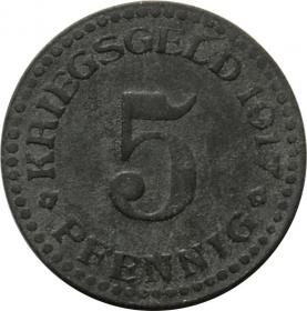 Obrazek dla: 5 fenigów 1917 Cassel
