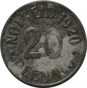 Obrazek dla: 20 fenigów 1920 Cassel