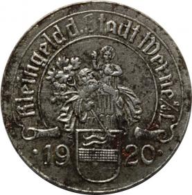 Obrazek 2 dla: 50 fenigów Werne 1920