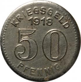 Obrazek dla: 50 fenigów 1918 Elberfeld