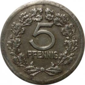 Obrazek dla: 5 fenigów 1918 Vohwinkel