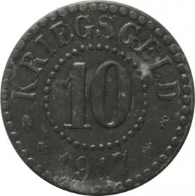 Obrazek dla: 10 fenigów 1917 Frankfurt nad Odrą