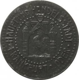 Obrazek 2 dla: 10 fenigów 1917 Frankfurt nad Odrą