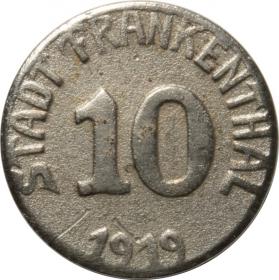 Obrazek dla: 10 fenigów 1919 Frankenthal
