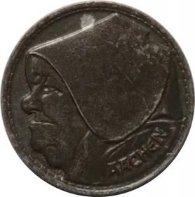 Obrazek 2 dla: 1 grosz 1920 Aachen