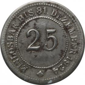 Obrazek dla: 25 fenigów 1924 Anhalt