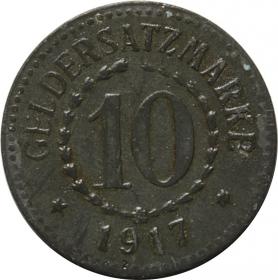 Obrazek dla: 10 fenigów 1917 Poznań