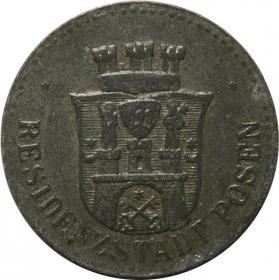 Obrazek 2 dla: 10 fenigów 1917 Poznań