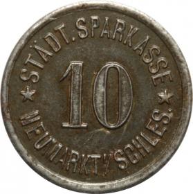 Obrazek dla: 10 fenigów 1919 Środa Śląska / Neumarkt