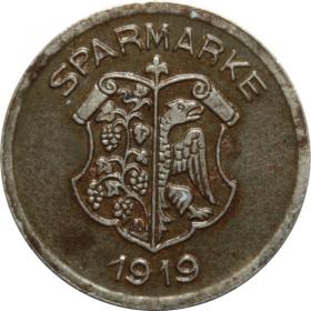 Obrazek 2 dla: 10 fenigów 1919 Środa Śląska / Neumarkt