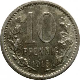 Obrazek dla: 10 fenigów 1918 Iserlohn
