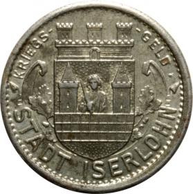 Obrazek 2 dla: 10 fenigów 1918 Iserlohn