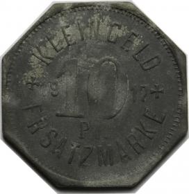 Obrazek dla: 10 fenigów 1917 Hall