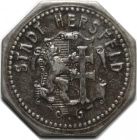 Obrazek 2 dla: 10 fenigów 1918 Hersfeld
