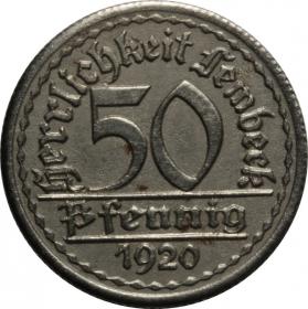 Obrazek dla: 50 fenigów 1920 Lembeck