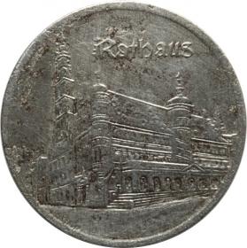 Obrazek 2 dla: 25 fenigów 1921 Rothenburg