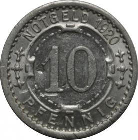 Obrazek dla: 10 fenigów 1920 Witten