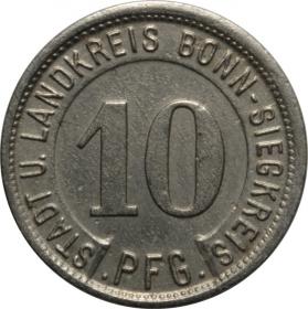 Obrazek dla: 10 fenigów 1919 Bonn