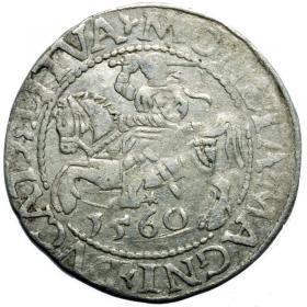 Obrazek dla: Półgrosz 1560 Zygmunt II August Wilno