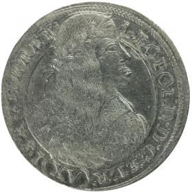 Obrazek dla: 15 krajcarów 1663 Leopold I Habsburg Wrocław