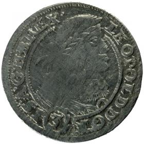 Obrazek dla: 3 krajcary 1661 Leopold I Habsburg Wrocław