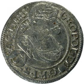Obrazek dla: 3 krajcary 1670 Leopold I Habsburg Wrocław