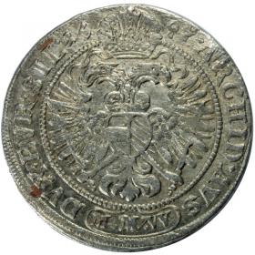Obrazek 2 dla: 3 krajcary 1697 Leopold I Habsburg Wrocław