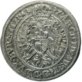 Obrazek 2 dla: 3 krajcary 1697 Leopold I Habsburg Brzeg
