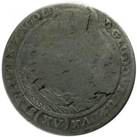 Obrazek dla: 15 krajcarów 1662 Ludwik IV Legnicki Księstwo Brzesko  Legnicko  Wołowskie Brzeg