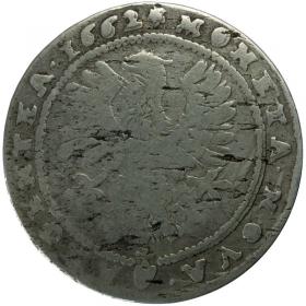 Obrazek 2 dla: 15 krajcarów 1662 Ludwik IV Legnicki Księstwo Brzesko  Legnicko  Wołowskie Brzeg