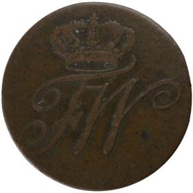 Obrazek 2 dla: 1/2 krajcara 1806 Fryderyk Wilhelm III Śląsk Berlin