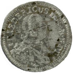 Obrazek dla: 1 krajcar 1745 Fryderyk II Wielki Brandenburgia Bayreuth